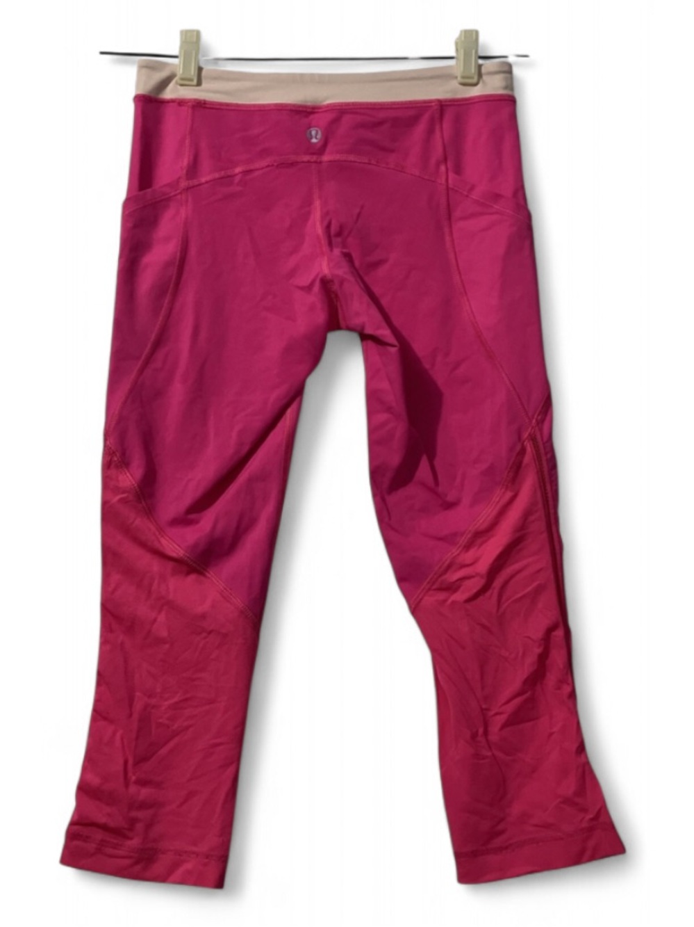 Lululemon Beach Runner Crop Leggings Pinkelicious